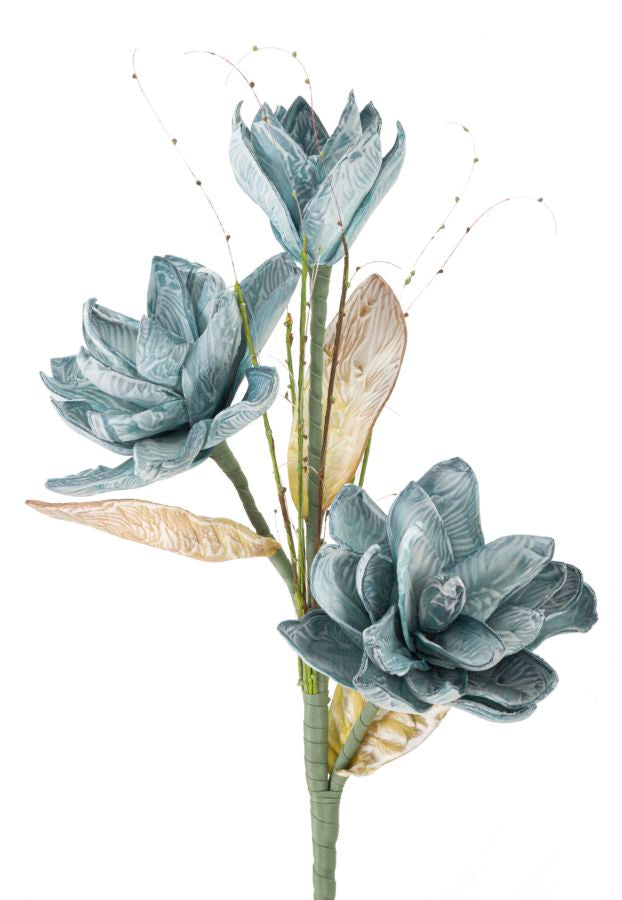 Mauro Ferretti Magnolia x3 Blu Ø 30 x 90 cm