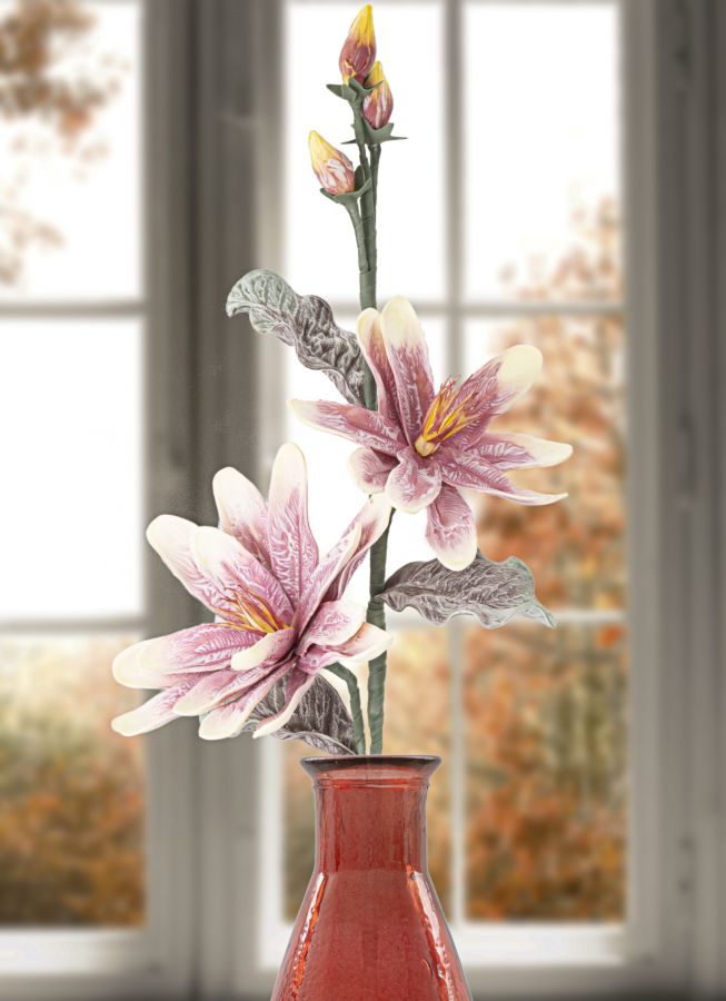 Mauro Ferretti Magnolia x2 Purple Ø 25 x 98 cm