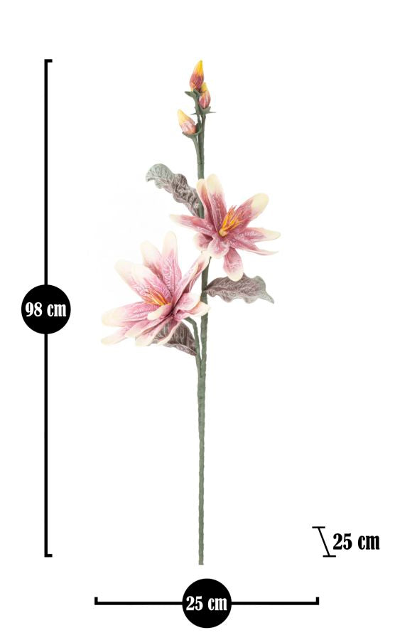 Mauro Ferretti Magnolia x2 Purple Ø 25 x 98 cm