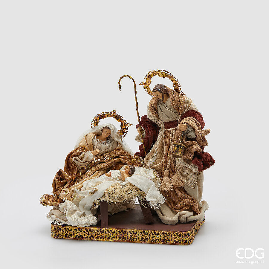 Natività con base color cammello 29 cm EDG - Cammello