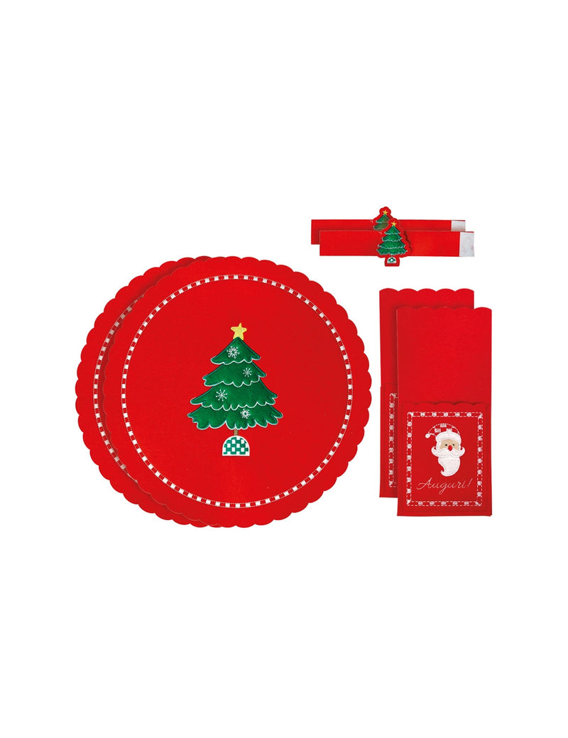Brandani Posto Tavola in Feltro Set 6 pz
