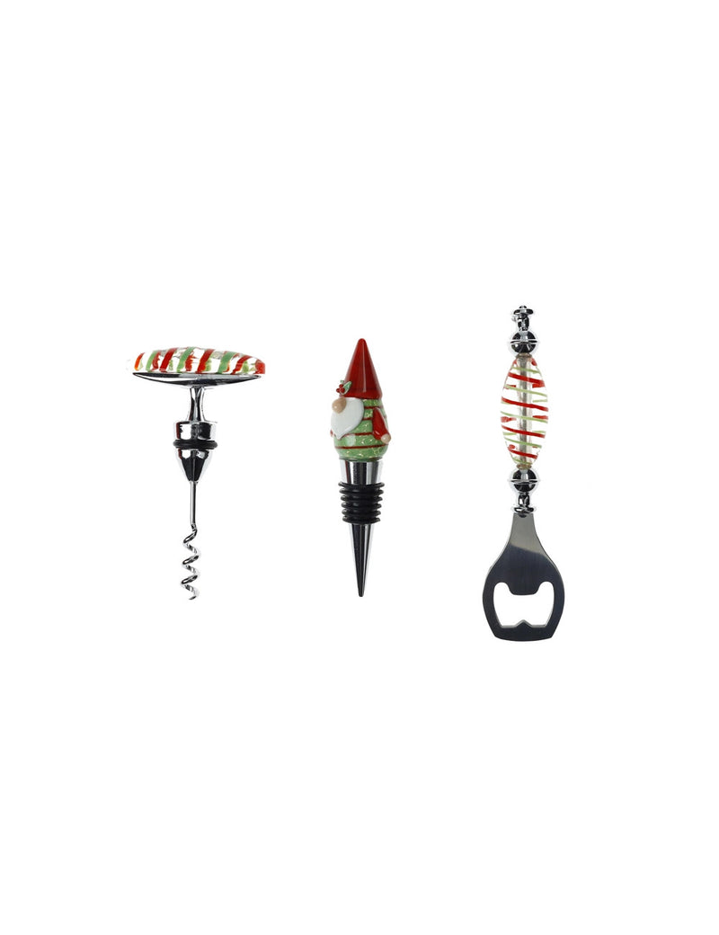 Brandani Set Vino Christmas 3 pz